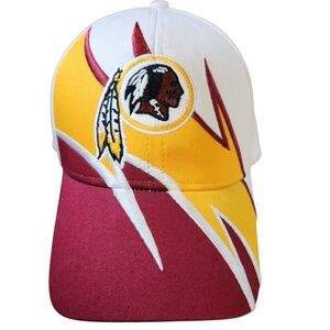Vintage Washington Redskins NFL Team Apparel Adjustable Shark Tooth Hat Cap Y2K